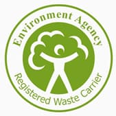 Environment Agency registered waste carrier logo
